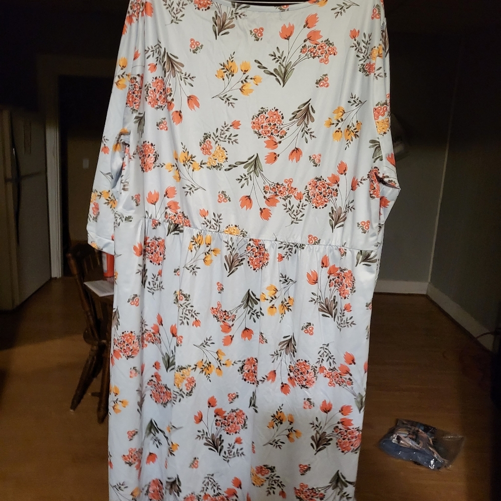 Allegra K floral dress size xl